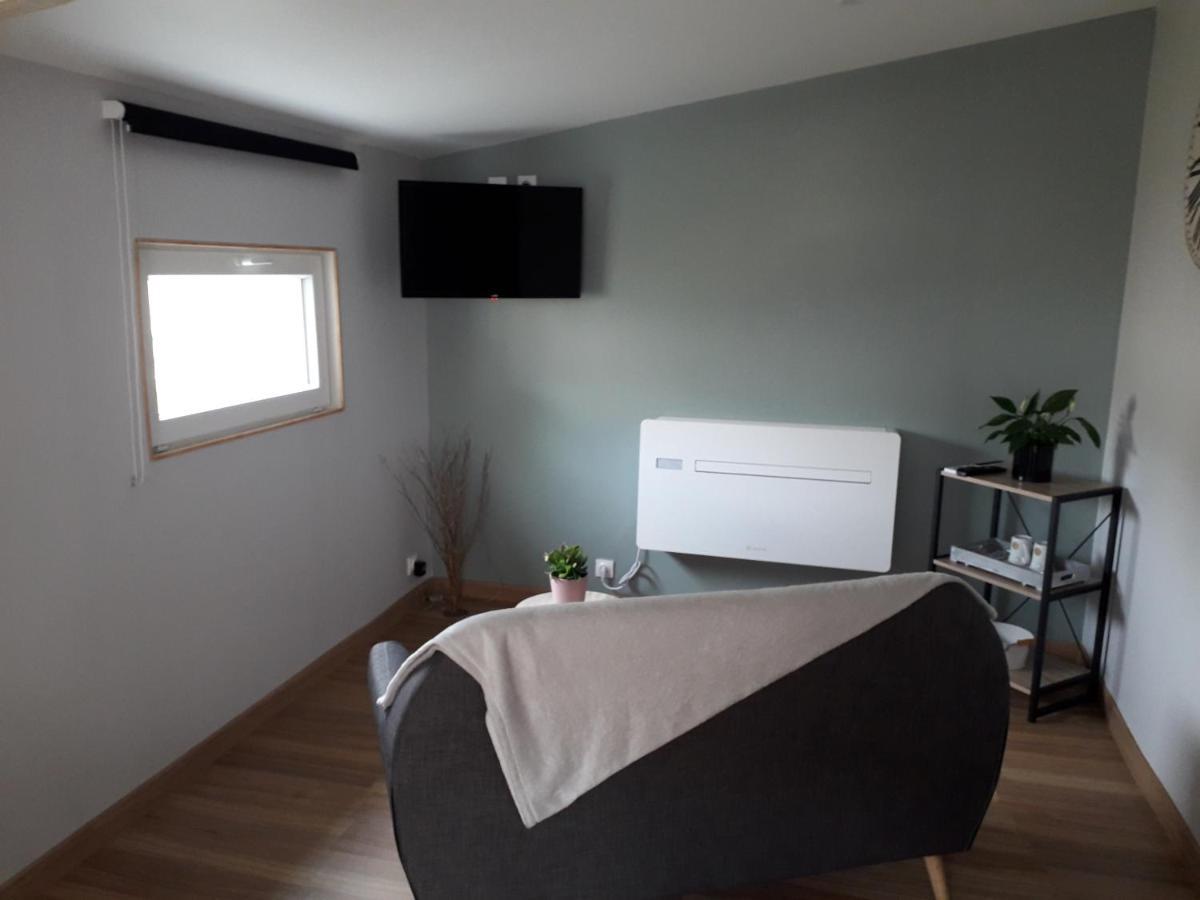 Ferienwohnung Charmant Studio 35M² Au Calme Proche Du Circuit Saint-Gervais en-Belin Exterior foto